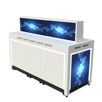 大型アイランドLED什器